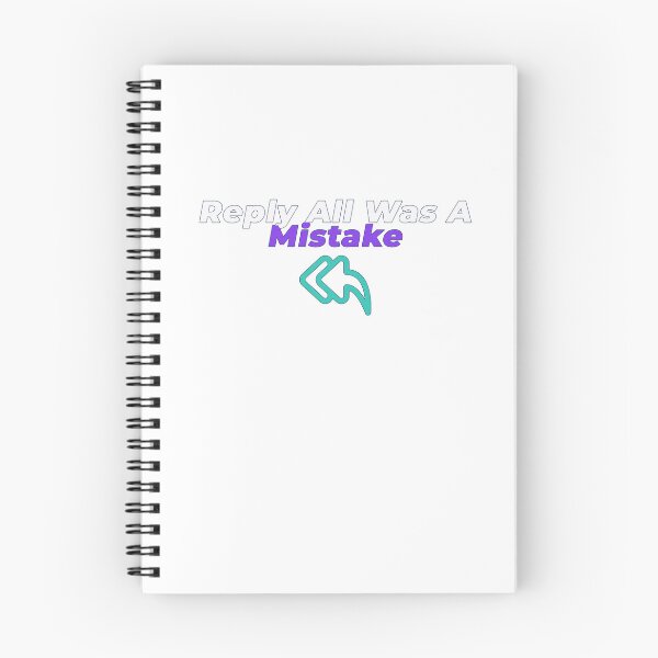 Item preview, Reply All Was A Mistake | Funny Office Worker Humour Design designed and sold by NeuroShirts.
