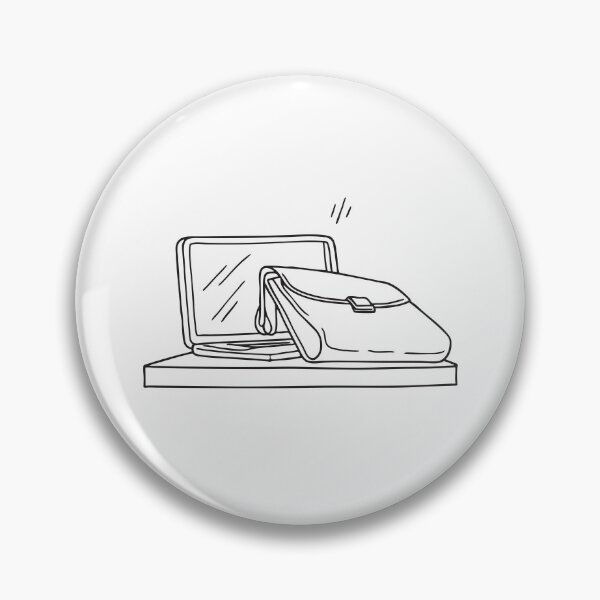 Item preview, A laptop case overturned beneath a working desk designed and sold by rasagamastore.