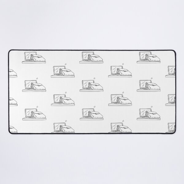 Item preview, A laptop case overturned beneath a working desk designed and sold by rasagamastore.