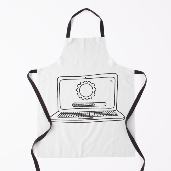 Item preview, A laptop screen showing system update progress loading designed and sold by rasagamastore.