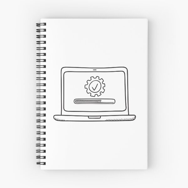 Item preview, An update progress bar displayed on a laptop monitor designed and sold by rasagamastore.