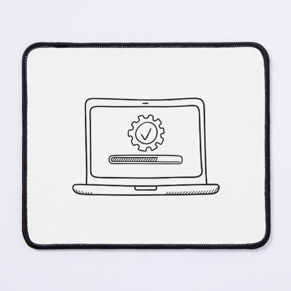 Item preview, An update progress bar displayed on a laptop monitor designed and sold by rasagamastore.