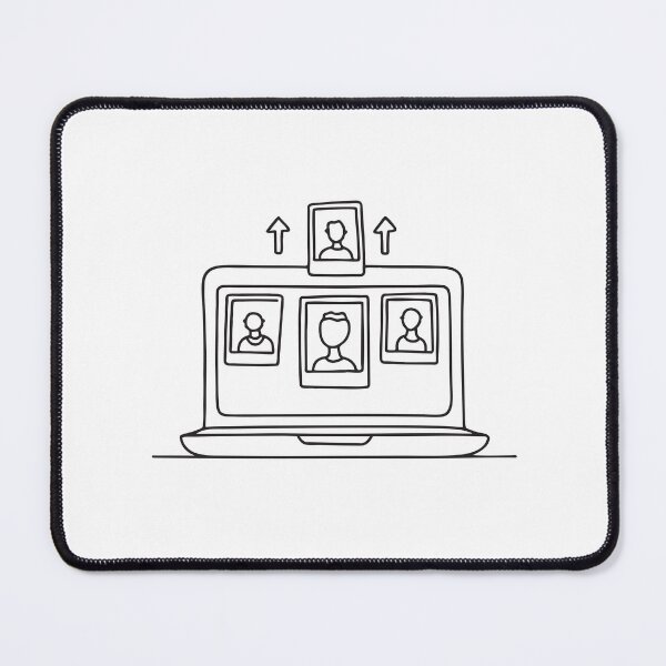 Item preview, A laptop screen with photos uploading in thumbnail preview designed and sold by rasagamastore.
