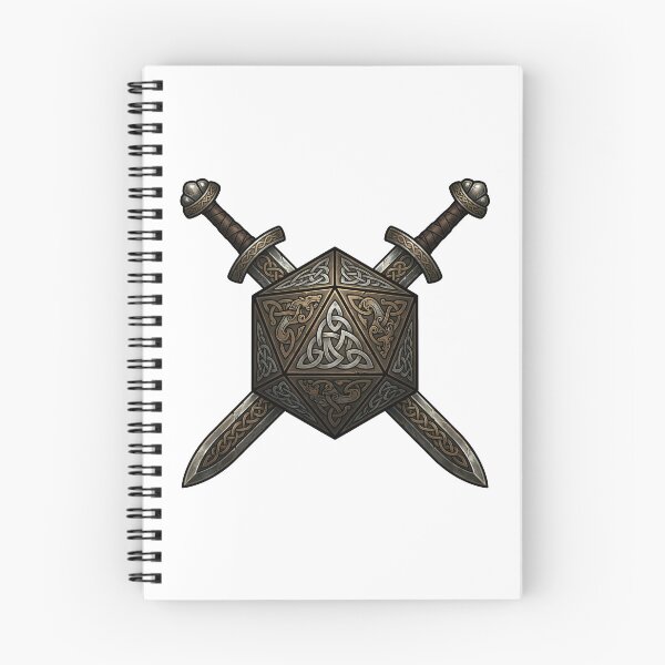 Item preview, Roll Initiative Crossed Swords Medieval Shield Funny Gamer Quote designed and sold by WorldShop17.