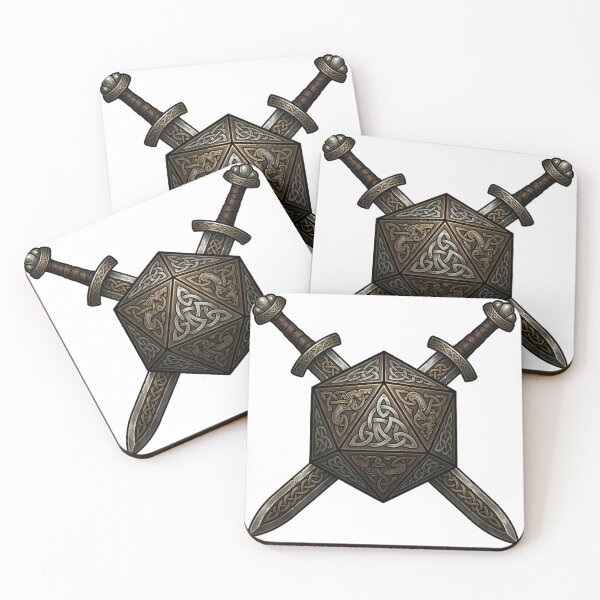 Item preview, Roll Initiative Crossed Swords Medieval Shield Funny Gamer Quote designed and sold by WorldShop17.