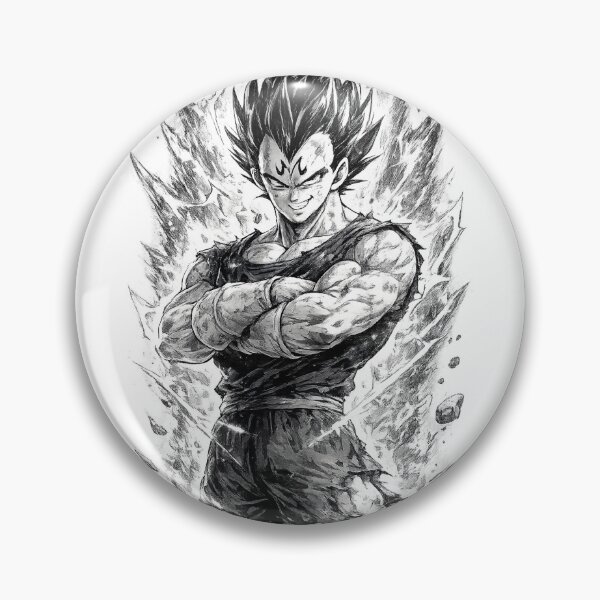 Item preview, Majin Vegeta Dark Gothic Anime Manga designed and sold by podpalacz1993.