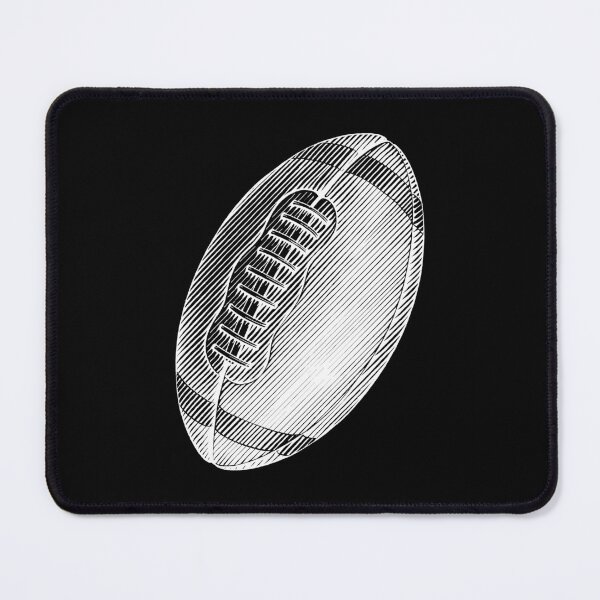Item preview, Vintage White American Football Line Art designed and sold by pattern-archive.