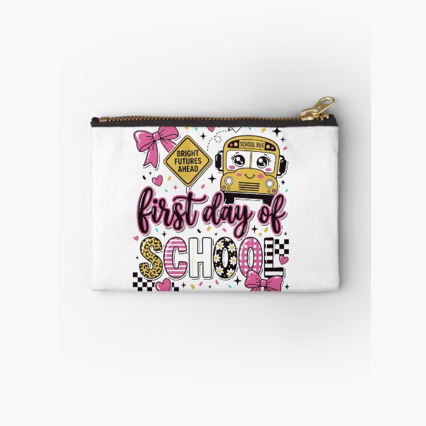 Item preview, First Day Of School Cute Coquette Bus Graphic Girls Kids  designed and sold by BornBorn.