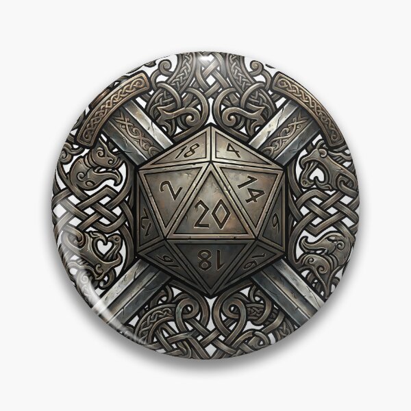 Item preview,  Roll Initiative Crossed Swords Medieval Shield Funny Gamer Quote designed and sold by WorldShop17.
