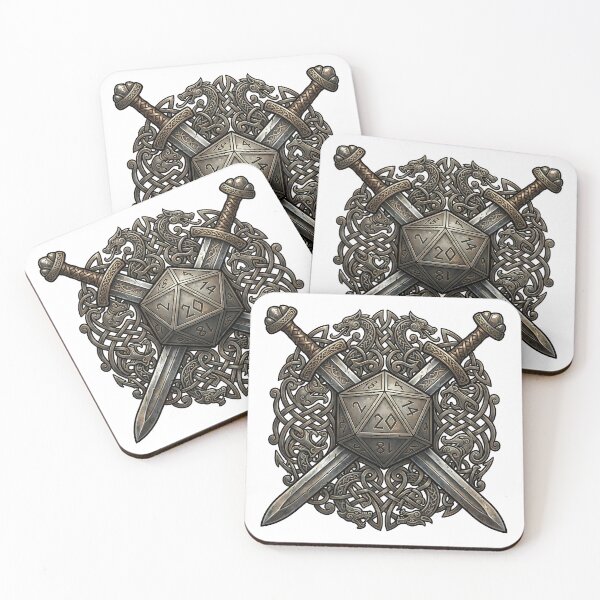 Item preview,  Roll Initiative Crossed Swords Medieval Shield Funny Gamer Quote designed and sold by WorldShop17.