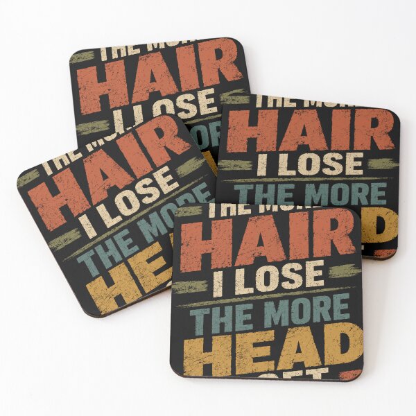 Item preview, The More Hair I Lose The More Head I Get Funny Balding Men Humor designed and sold by RetroMini2026.