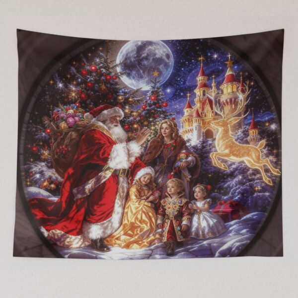 Item preview, Vintage Santa Claus Family Traditional Christmas designed and sold by GaffaDesigns.