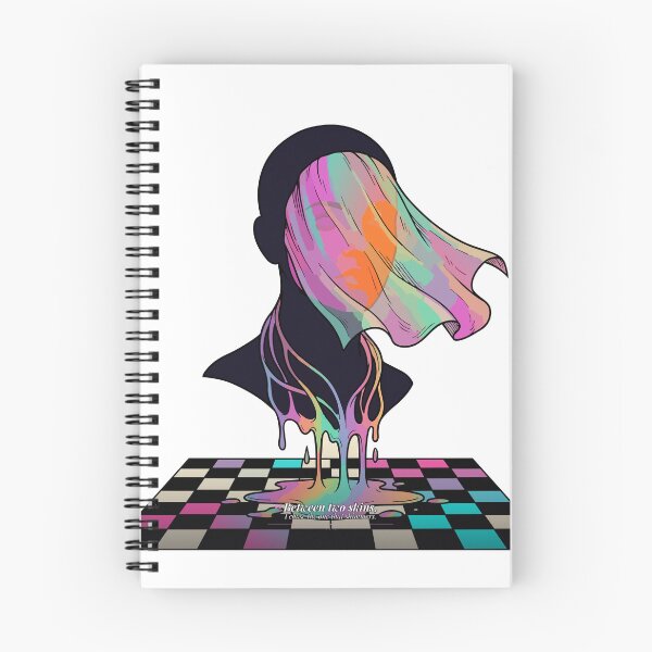 Item preview, Veil Quantum Surreal Portrait Shirt - Iridescent Aesthetic Art designed and sold by AvalonMoss.