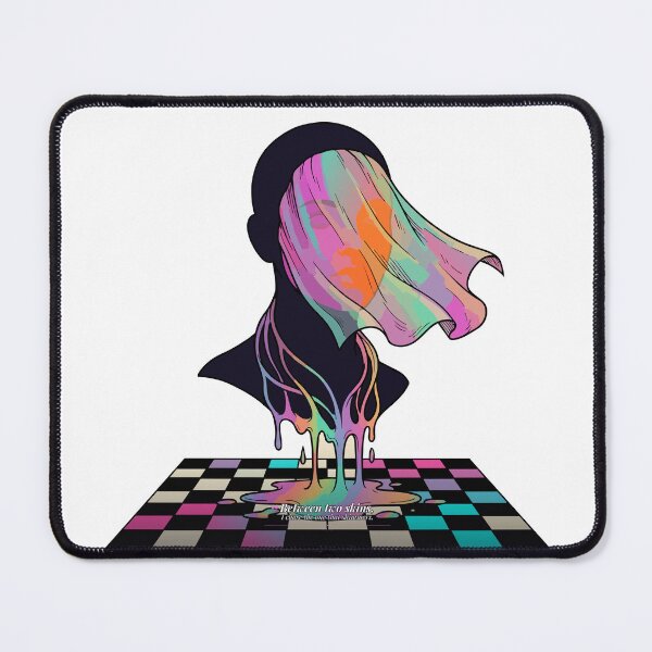 Item preview, Veil Quantum Surreal Portrait Shirt - Iridescent Aesthetic Art designed and sold by AvalonMoss.