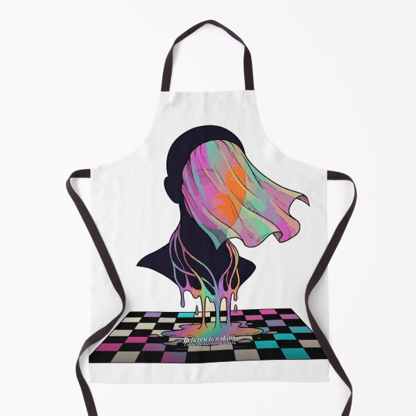 Item preview, Veil Quantum Surreal Portrait Shirt - Iridescent Aesthetic Art designed and sold by AvalonMoss.