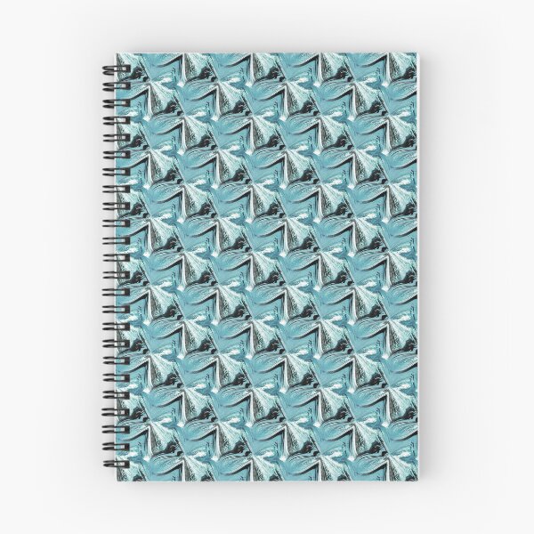 Item preview, Abstract Marble Butterflies in Aquamarine designed and sold by Artistestella.