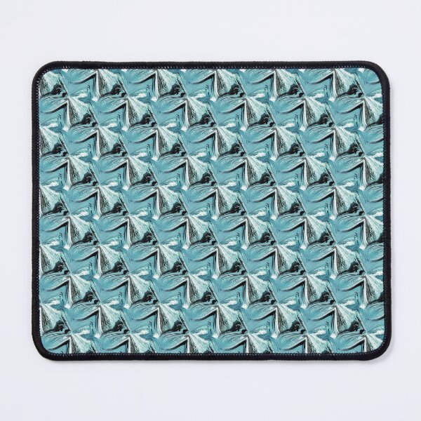 Item preview, Abstract Marble Butterflies in Aquamarine designed and sold by Artistestella.