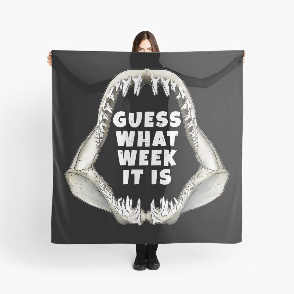 Item preview, Mako shark shark jaw Guess what week it is designed and sold by NicGrayGraphic.