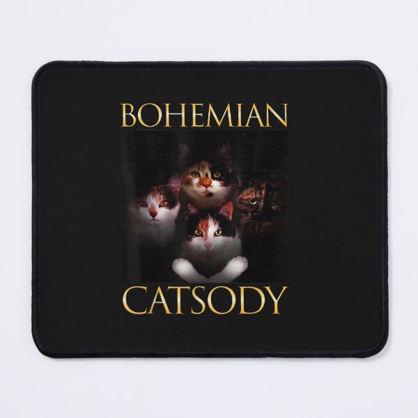 Item preview, Bohemian Catsody Cats Kittens Meow Parody Funny Cat Lover for Men Women Girls Kids designed and sold by FrankIsabel.