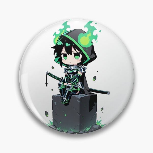 Item preview, Kuro - The Jade Shadow designed and sold by Peachymuse.