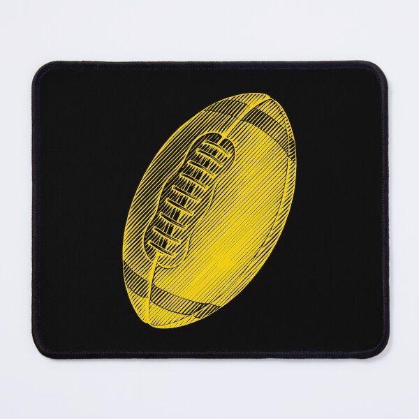 Item preview, Vintage Gold American Football Line Art designed and sold by pattern-archive.