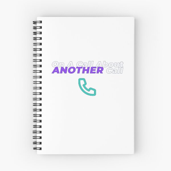 Item preview, On A Call About Another Call | Funny Corporate Life Shirt designed and sold by NeuroShirts.
