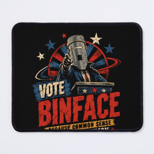 Item preview, Vote Bin Face Because Common Sense Isn't So Common Political Humor Election Satire designed and sold by RetroMini2026.
