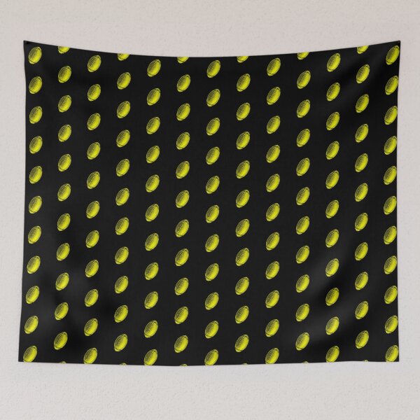 Item preview, Vintage Yellow American Football Line Art designed and sold by pattern-archive.