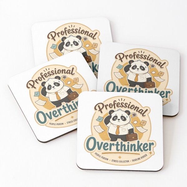Item preview, Panda pensador excesivo designed and sold by Kawaiartist.