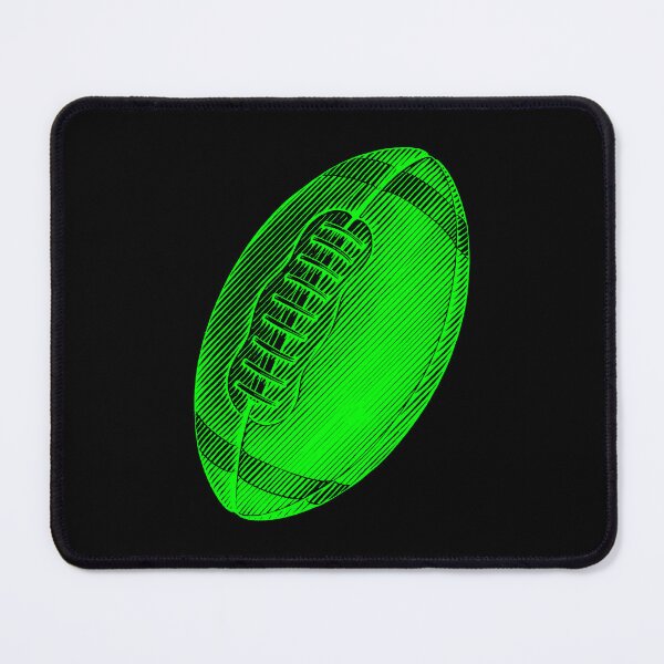 Item preview, Vintage Lime American Football Line Art designed and sold by pattern-archive.