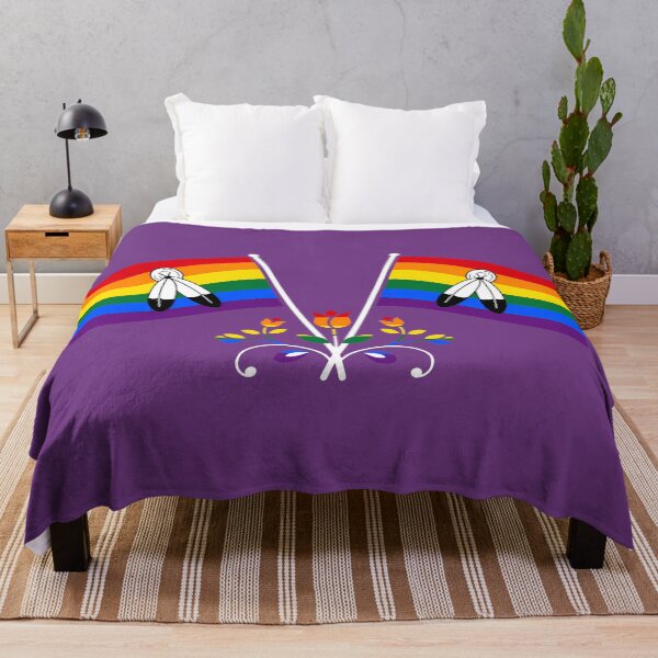 Item preview, Two Spirit Pride Flag Folk Motif – © heidiannemorris Scandinavian Folk Art designed and sold by FOLK ART FUSION by heidiannemorris.