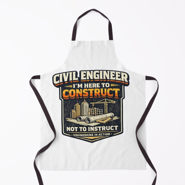 Item preview, Civil Engineer I'm Here to Construct Not to Instruct Vintage Construction T-Shirt designed and sold by D.Shop.