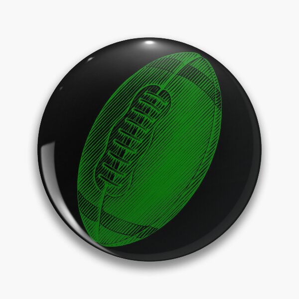 Item preview, Vintage Green American Football Line Art designed and sold by pattern-archive.