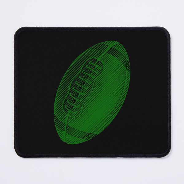 Item preview, Vintage Dark Green American Football Line Art designed and sold by pattern-archive.