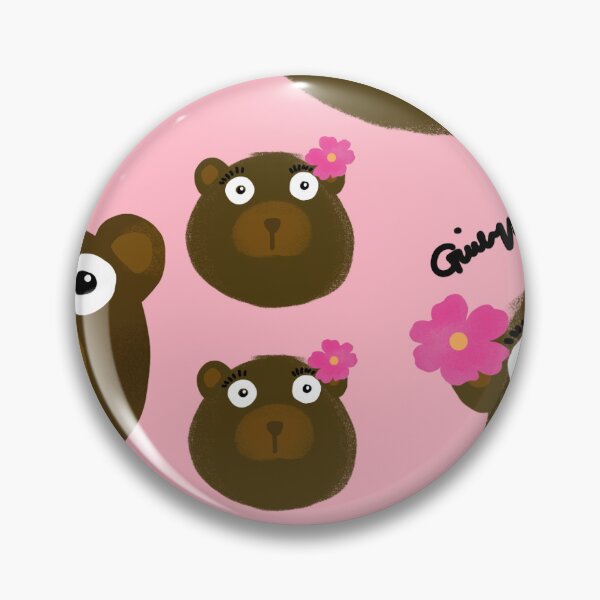 Item preview, Copy of Cute Kawaii Teddy Bears Pattern in Strawberry Milk designed and sold by giulyz.