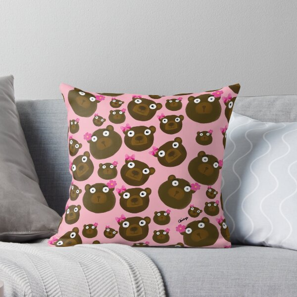 Item preview, Copy of Cute Kawaii Teddy Bears Pattern in Strawberry Milk designed and sold by giulyz.