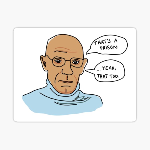 Item preview, foucault knows designed and sold by Tessa Flanagan.