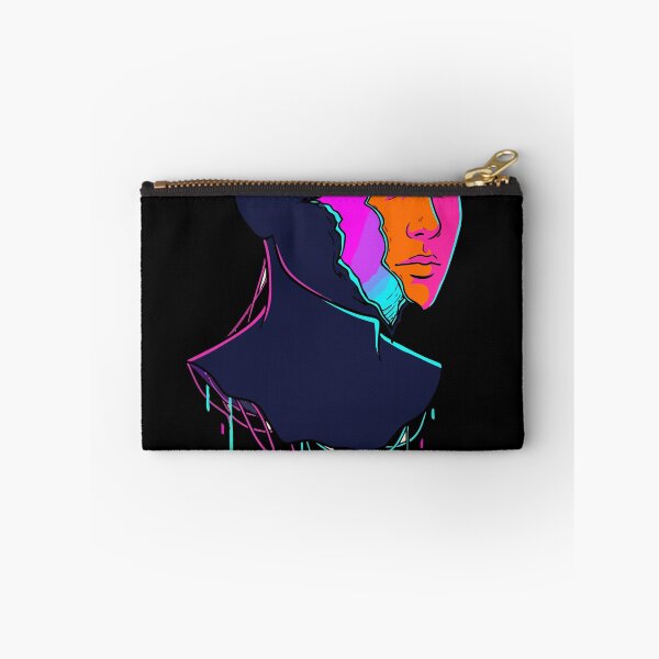 Item preview, Reveal - Split Mask Neon Surreal Portrait Art designed and sold by AvalonMoss.