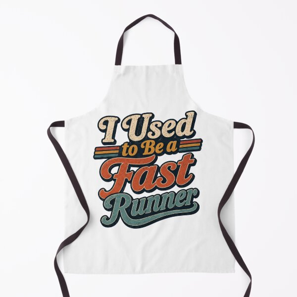 Item preview, I Used to Be a Fast Runner Retro Quote designed and sold by madebysiwa.