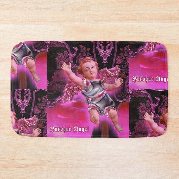 Item preview, Baroque (Rococo) Romantic Cherub Angel on Golden Clouds (By ACCI)  designed and sold by VanyssaGraphics.