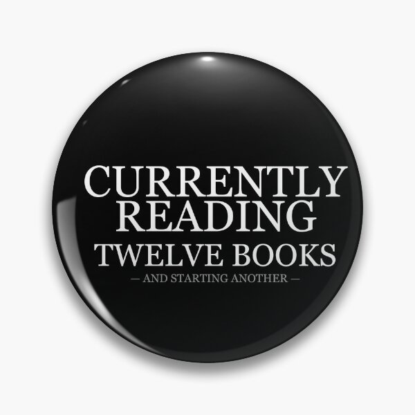 Item preview, Currently Reading Twelve Books designed and sold by LowKesDesigns.