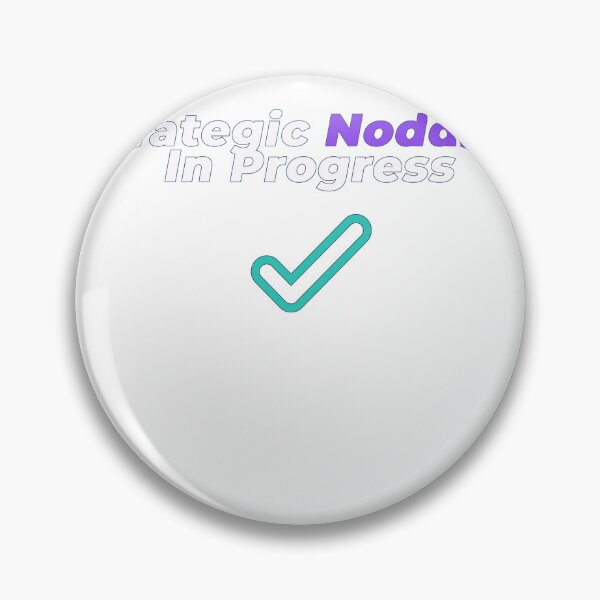 Item preview, Strategic Nodding In Progress | Funny Meeting Humour Design designed and sold by NeuroShirts.