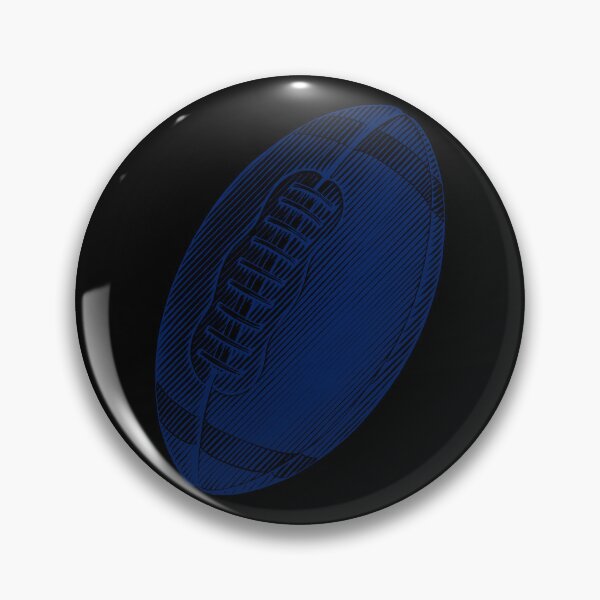 Item preview, Vintage Navy Blue American Football Line Art designed and sold by pattern-archive.