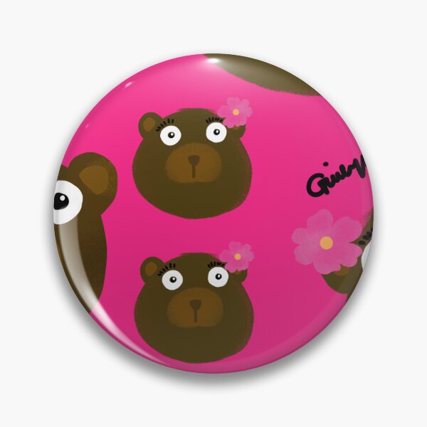 Item preview, Kawaii Teddy Bears dopamine pink Pattern  designed and sold by giulyz.