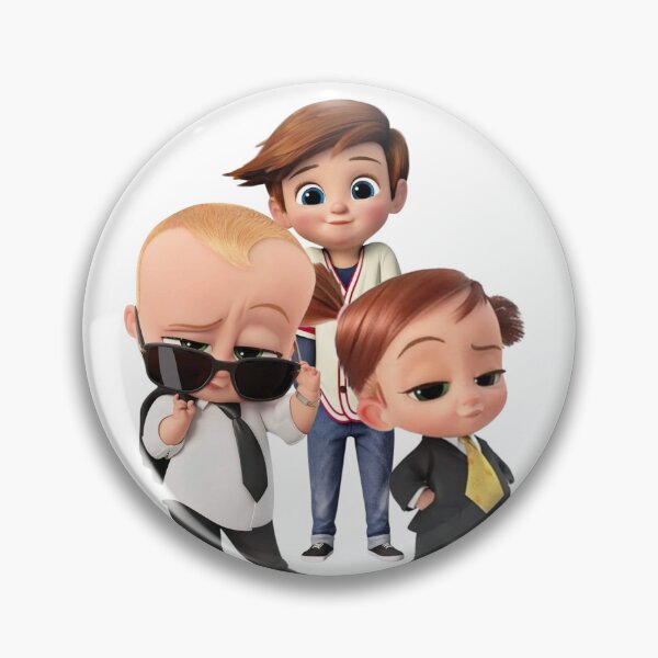 Item preview, Boss Baby Cute Cartoon Trio | Funny Baby Boss Design designed and sold by Shehzadi Sana.