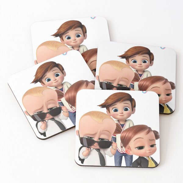 Item preview, Boss Baby Cute Cartoon Trio | Funny Baby Boss Design designed and sold by Shehzadi Sana.