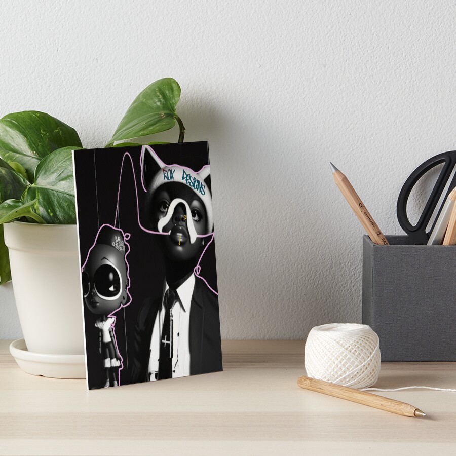 Item preview, Art Board Print designed and sold by Roxbuc.
