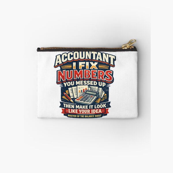 Item preview, Accountant I Fix Numbers Then Make It Look Like Your Idea Funny Vintage T-Shirt designed and sold by D.Shop.