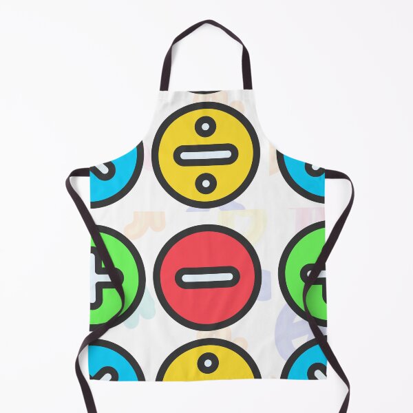 Item preview, Colorful Basic Math Symbols Illustration" designed and sold by DodoCraft3.