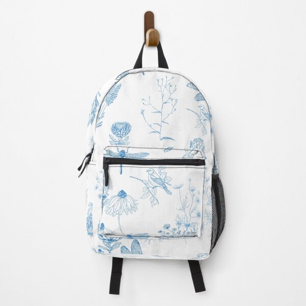 Item preview, Blue and white pattern floral designed and sold by Anisha Vaz.